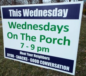 Help Feed Your Neighbors - Front Porch